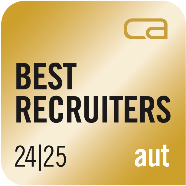 Auszeichnung Best Recruiter AUT 24/25