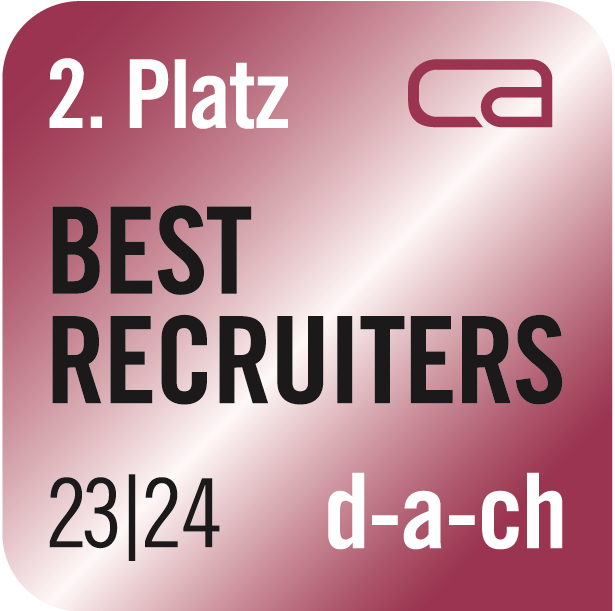 Auszeichnung Best Recruiter DACH 22/23